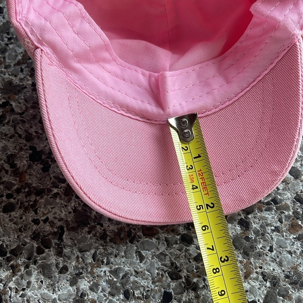 Ariat elastic back cap child’s pink with white lace‎ and logo on front . - Picture 13 of 14